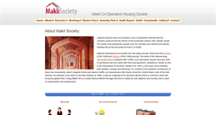Desktop Screenshot of maklisociety.org